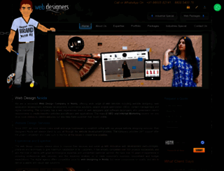 webdesignersnoida.com screenshot