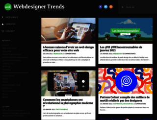 webdesignertrends.com screenshot