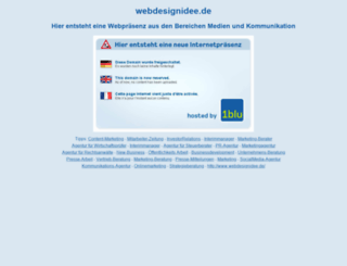 webdesignidee.de screenshot