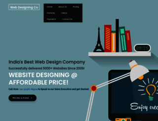 webdesigningco.in screenshot