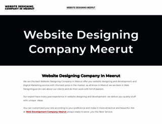 webdesigningmeerut.weebly.com screenshot