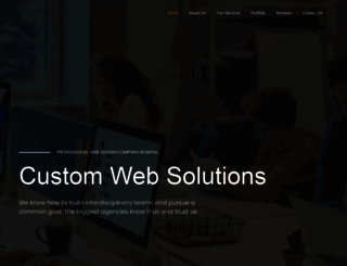 webdesignnepal.net screenshot