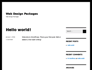 webdesignpackages.co screenshot