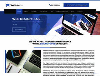 webdesignplus.com.au screenshot