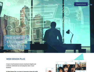 webdesignplus.us screenshot