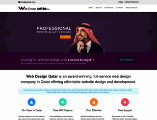 webdesignqatar.qa screenshot