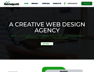 webdesigns.com.ng screenshot