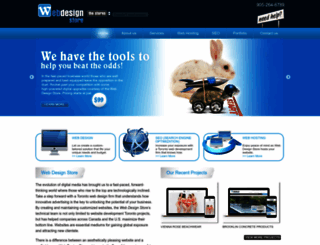 webdesignstore.ca screenshot