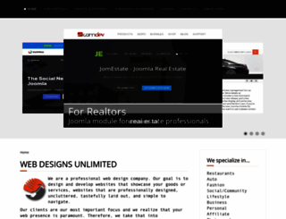 webdesignsunlimited.biz screenshot