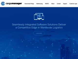 webdev.cargomanager.com screenshot