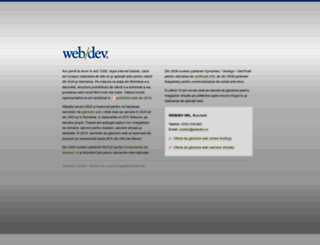 webdev.ro screenshot
