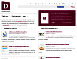 webdevelopment.nl screenshot