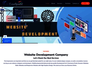 webdevelopmentinindia.com screenshot