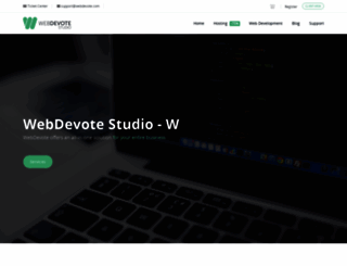 webdevote.com screenshot