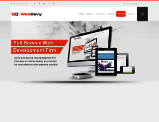 webdevy.com screenshot