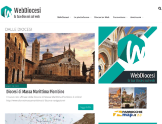 webdiocesi.chiesacattolica.it screenshot