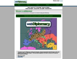 webdiplomacy.net screenshot
