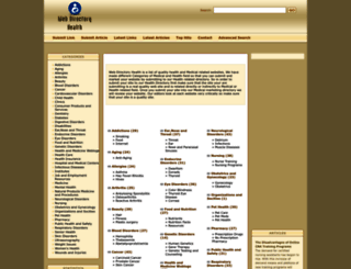 webdirectoryhealth.com screenshot