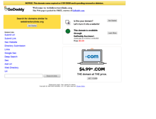 webdirectorylinks.org screenshot