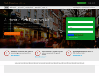webdirectoryuk.co.uk screenshot