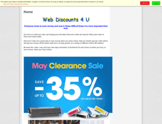 webdiscounts4u.com screenshot