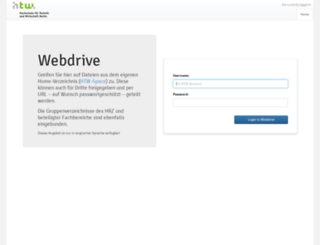 webdrive.htw-berlin.de screenshot