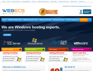 webecs.com screenshot