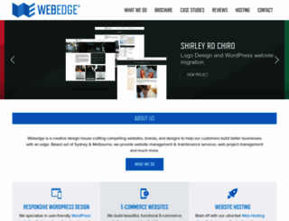 webedge.com.au screenshot