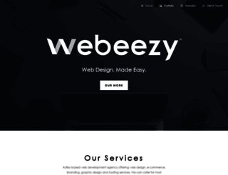 webeezy.co.uk screenshot