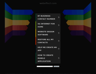 webeffect.com screenshot