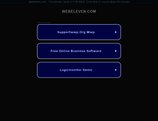 webeleven.com screenshot