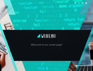 webelinx.talentlyft.com screenshot