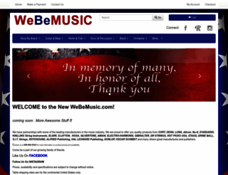 webemusic.com screenshot