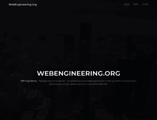 webengineering.org screenshot