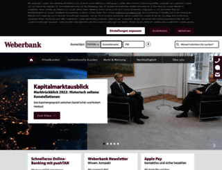 weberbank.de screenshot