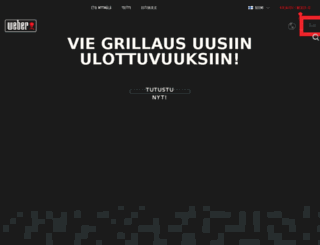 webergrill.fi screenshot