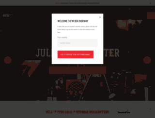 webergrill.no screenshot