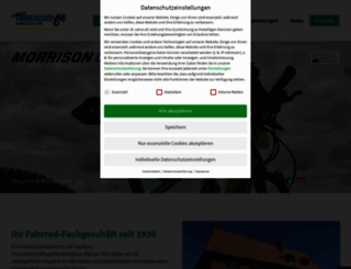 webers-fahrradshop.de screenshot
