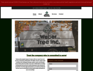 webertreeinc.com screenshot