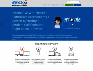 webevents.annotate.net screenshot