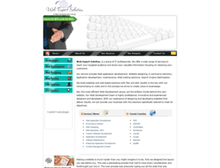 webexpertsolution.com screenshot