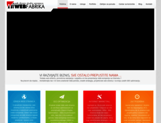 webfabrika.ba screenshot