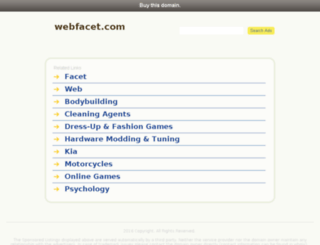 webfacet.com screenshot