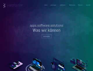 webfactor.de screenshot