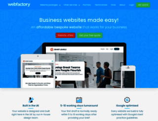 webfactory.co.uk screenshot