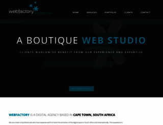 webfactory.co.za screenshot
