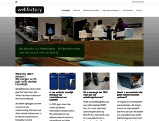 webfactoryamsterdam.nl screenshot