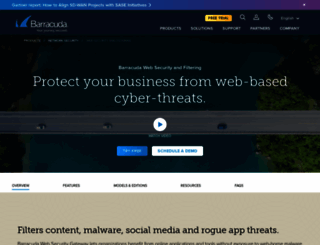 webfilter.barracuda.com screenshot