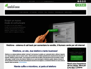 webfone.it screenshot