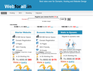 webforall.in screenshot